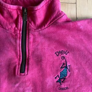 Vintage Dagoli boxy quarters zip